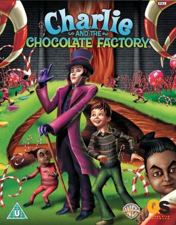 sampul buku roald dhal Charlie and the Chocolate Factory