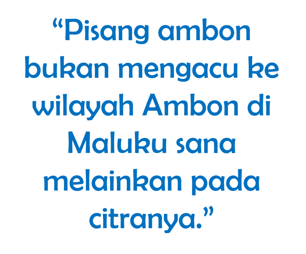 Kutipan 3 artikel Cerita dan Misteri Seputar Pisang Ambon