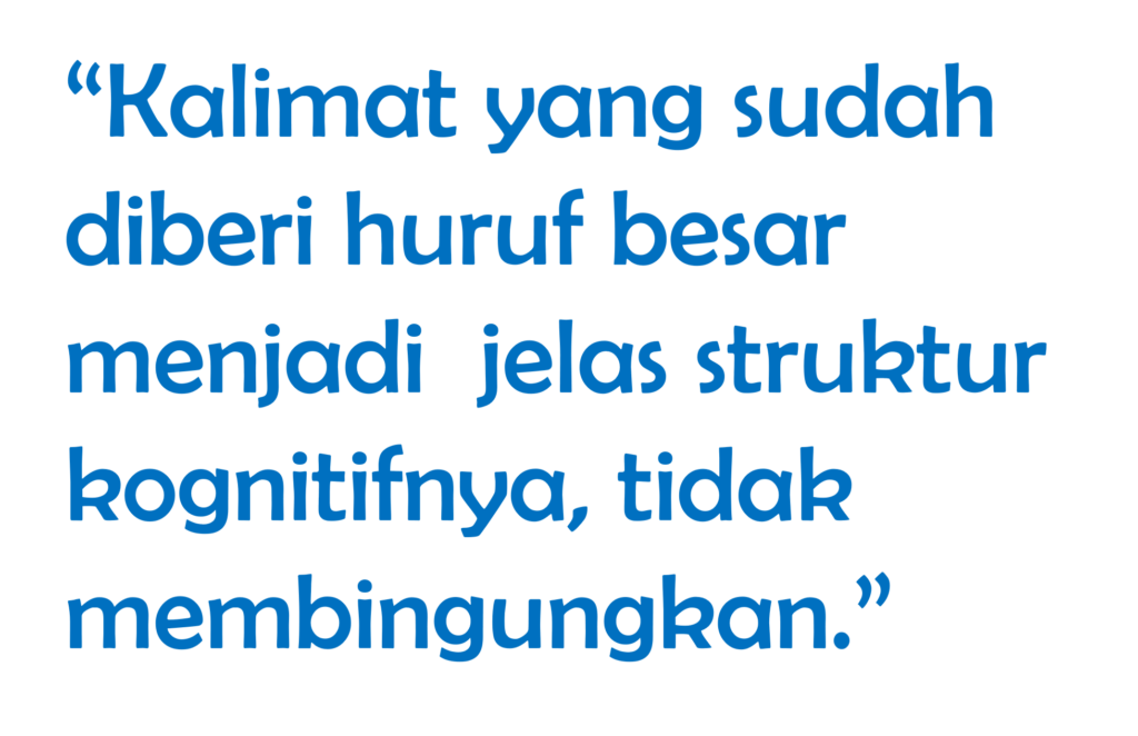 Kutipan 2 artikel Rasisme terhadap huruf kapital